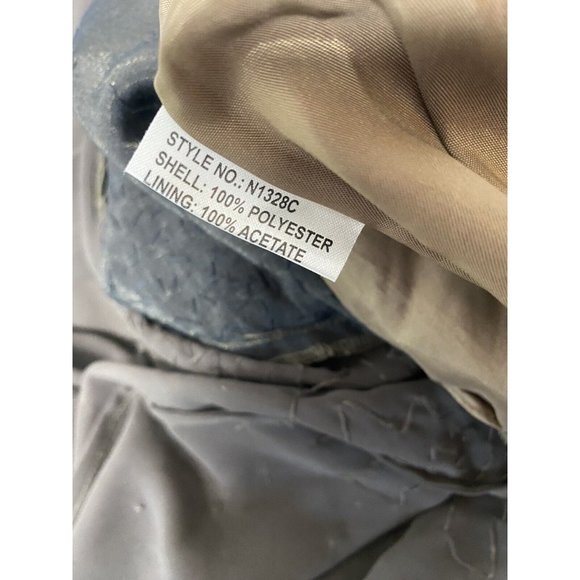 Cache Beaded Olive Green Metallic Semi Sheer Lined Body Con Prom Dress 6 - Picture 12 of 15